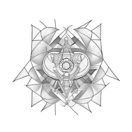 margarita y trebol tattoo design idea