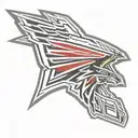 falcons logo with the nfl logo incorporated tattoo design idea