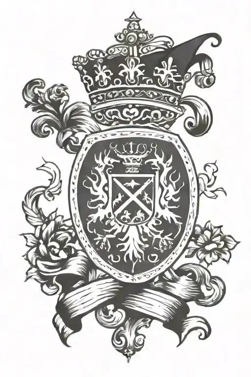 Czech flag tattoo design idea