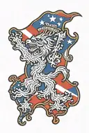 Czech flag tattoo design idea