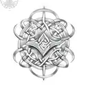 Celtic Knot tattoo design idea