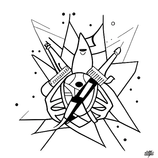 skate tattoo design idea