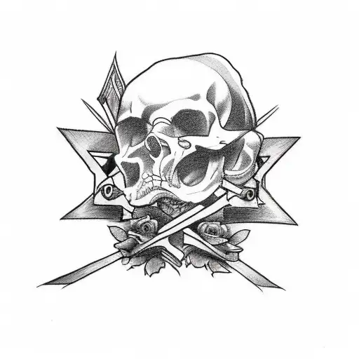 Italian mafia tattoo for left foot  tattoo design idea