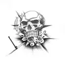Italian mafia tattoo for left foot  tattoo design idea