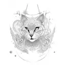 chasing wind tattoo design idea