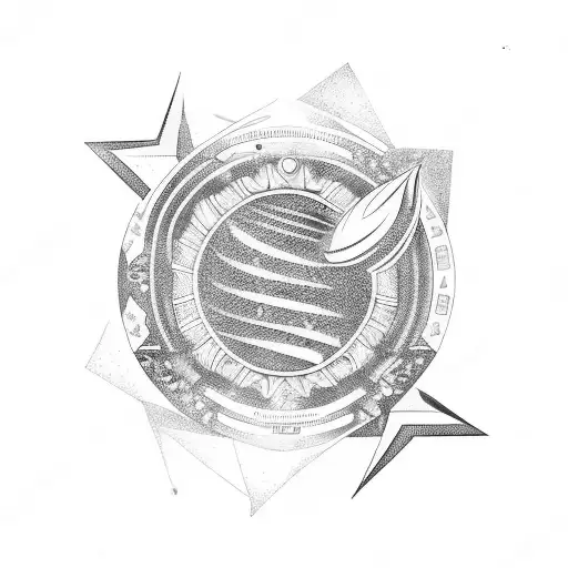 Jupiter tattoo design idea