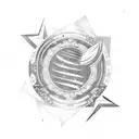 Jupiter tattoo design idea