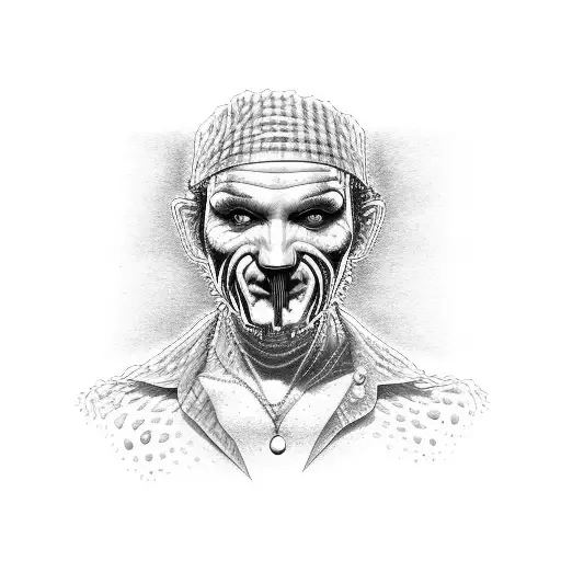 freddy kruger long sleeve tattoo design idea