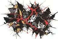 kintsugi, hereditary trait tattoo design idea