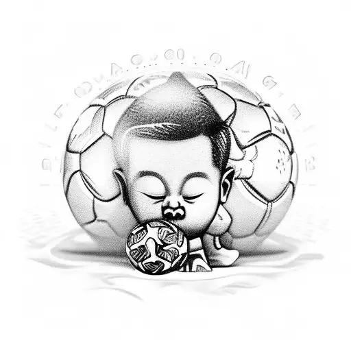 messi kissing worldcup beneath that write G.O.A.T and  the date 18/12/22. Small budha and heart,peace, dance,dove  tattoo design idea