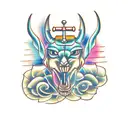 Anubis tattoo design idea