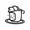 chef cooking tattoo design idea