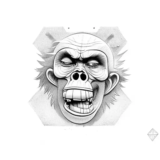 Gorillaz tattoo tattoo design idea
