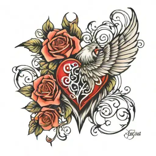 Erika Heart 24-05-62 tattoo design idea