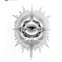 Third Eye tattoo design idea