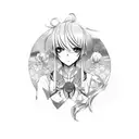 anime tattoo design idea