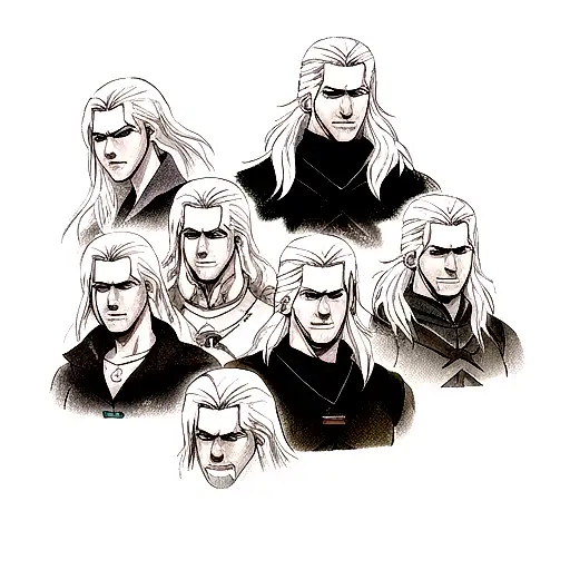 the witcher tattoo design idea