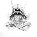 ezio auditore tattoo design idea