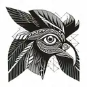 horus eyes tattoo design idea