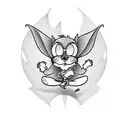 souris speedy gonzales tattoo design idea