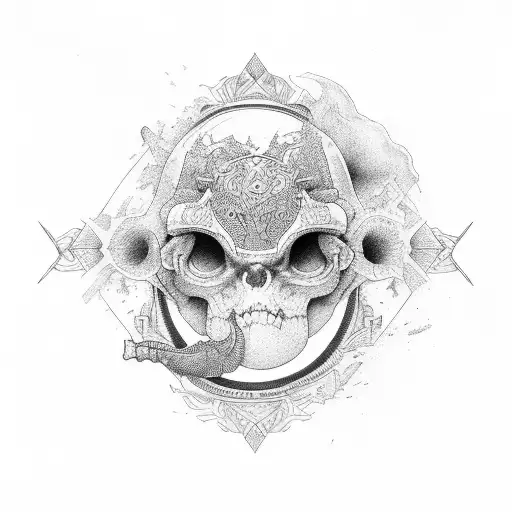 triskel with PJ tattoo design idea