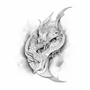 triskel with PJ tattoo design idea