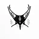 manta fish tattoo design idea