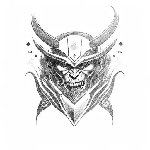 Norse Gods Skol and Haiti tattoo design idea