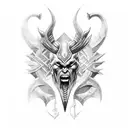 Norse Gods Skol and Haiti tattoo design idea