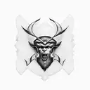 Norse Gods Skol and Haiti tattoo design idea