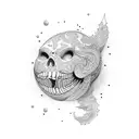 cinema tattoo design idea