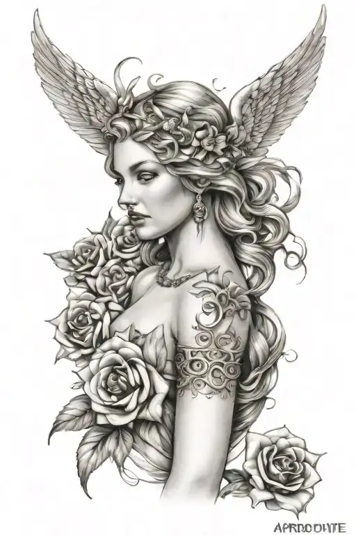 aphrodite tattoo men fore arm tattoo design idea