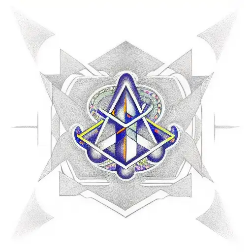 Valknut Symbol tattoo design idea