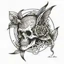 I think, therefore I am tattoo design idea