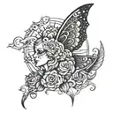 I think, therefore I am tattoo design idea