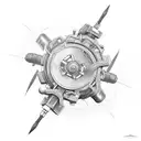 Propeller Power tattoo design idea