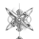 Propeller Power tattoo design idea