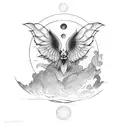 Sky's the Limit tattoo design idea