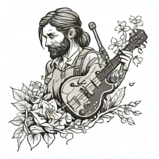  the last of us  tattoo design idea