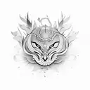 Camino shell tattoo design idea