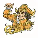 Lando Norris tattoo design idea