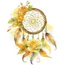 dream catcher, tinkerbell, cinderella, beauty and the beast, harry potter tattoo design idea