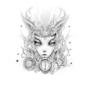 open book pages transitioning tattoo design idea