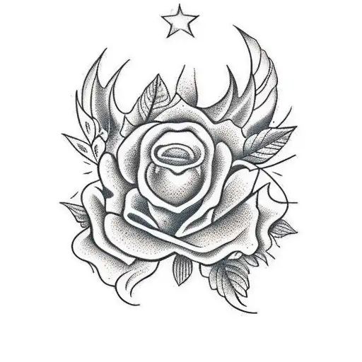 rest in peace  tattoo design idea