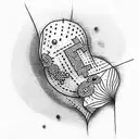 never give up tattoo design idea