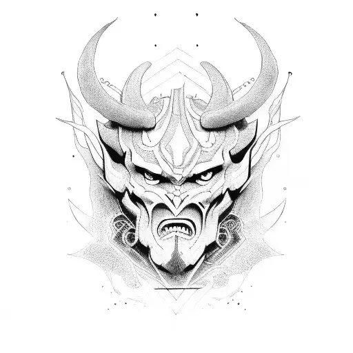 devil symbol tattoo design idea