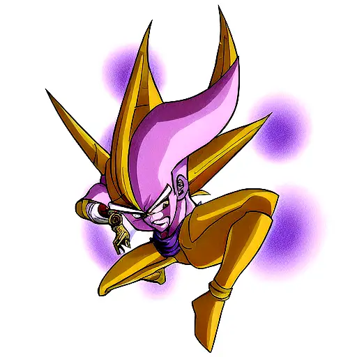 Golden Frieza tattoo design idea