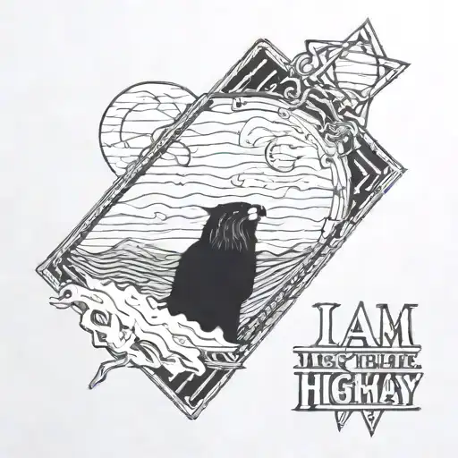 I am the highway by audioslave with interstate 41 tattoo design idea