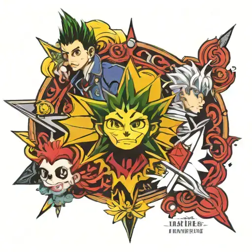 hunter x hunter tattoo design idea