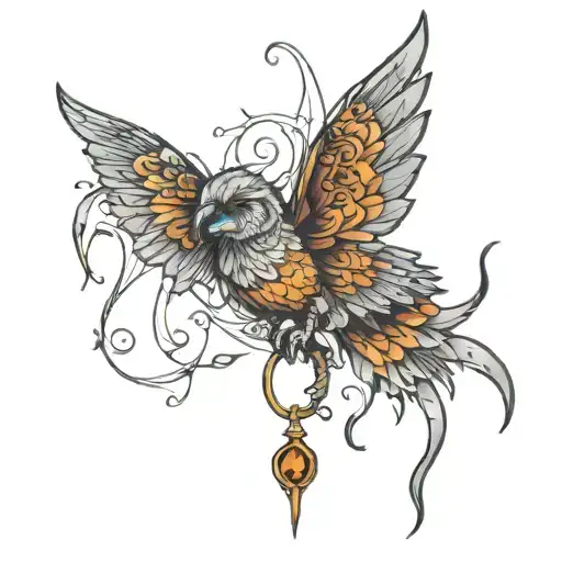 harsh tattoo design idea